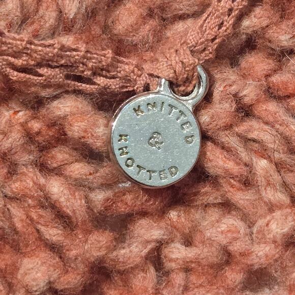 Anthropologie Knitted & Knotted Lilitz boho Long Cardigan Crochet Collar, Size M - Picture 9 of 13